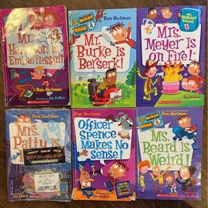 Scholastic My Weirdest School Book Collection - Vibrant Covers